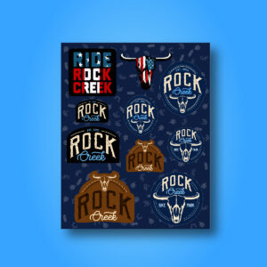 Rock Creek Sticker Sheet